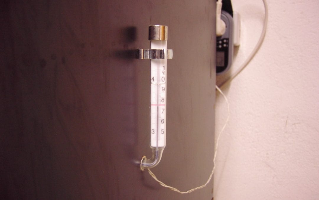 Thermometer zur Messung der Bruttemperatur