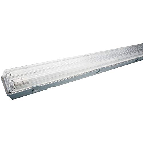Mueller-Licht Aqua-Promo LED-Feuchtraum-Wannenleuchte LED G13 36W Neutralweiß Grau
