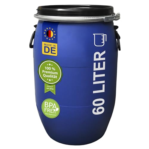 Kanister, Inhalt: 60 l, Durchmesser 400 mm x Höhe 640 mm
