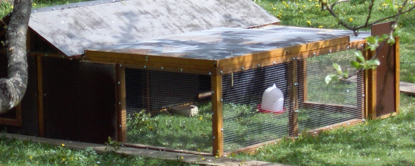 AJH Hühnerstall 3x4x2 m Outdoor Hühnerhaus Dach Geflügelstall Verzinkter PVC-beschichtetes Schatten Dach für Hühnerkäfig Geflügelstall Vogelkäfig Kleintiere